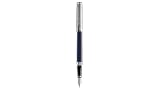 Waterman Exception Füllfederhalter (modell Slim), blaulackierter Schaft,...