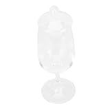 IWOWHERO Professionelles Whiskey Tasting Glas Kristallglas mit Deckel Eleganter Tulpenform...