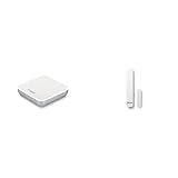 Bosch Smart Home Wassermelder, mit Notrufschnellwahl in der App, rutschfest, schmal und...