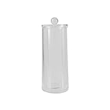 PARSA Beauty Wattepad Halter - Transparenter Acryl Organizer für Aufbewahrung von...