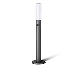 Steinel LED Wegeleuchte GL 65 S Anthrazit, 180° Bewegungsmelder, Gartenleuchte warmweiß,...