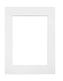 Passepartout-Online 2,0mm Premium Museumsqualität Nielsen Bainbridge 1x weiß Außen:...