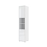MEBLINI Schrank für Schrankbett Bed Concept - Hochschrank mit Ablagen und...