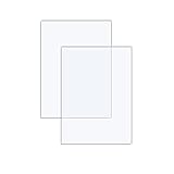 Langaelex 2er Set Acrylglas Platten Transparent 3mm, 20 x 25 cm Acrylplatten...