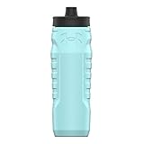 Under Armour Sideline Quetsch-Wasserflasche, entworfen mit Quick-Shot Deckel,...