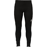 Odlo Herren Pants Regular Length Long Laufhose, Schwarz, M EU