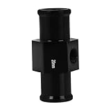 Zerodeko Wassertemperaturanzeige Adapter Kühlerschlauchadapter Niederdruckanzeige...