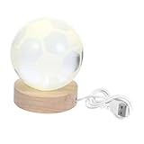 OSALADI Beleuchteter Holzsockel Nachtlicht Für Jungen 3d-lampen-nachtlicht Sonnensystem...
