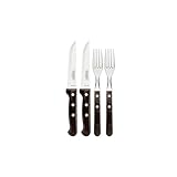 Tramontina Steakbesteck 'Gaucho', Set 4-teilig, mit 2 Steakmessern und 2 Steakgabeln,...