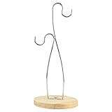 Banana Stand - Wooden Bananenbaumständer | Dekoratives stapelbares Rack mit...