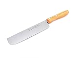 H. Herder Solingen Nakiri Kochmesser 30,5cm Olive extra scharfer Solinger Handabzug...