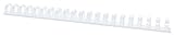 OFFICER PRODUCTS 20242215-14 Plastikbinderücken 50 Stück DIN A4 22mm (210 Seiten)...