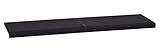 Lycce Klemmkissen Sitzkissen Kunstleder schwarz 115cm x 38cm