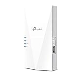 TP-Link RE600X WiFi 6 WLAN Verstärker Repeater AX1800(Dualband 1201MBit/s 5GHz +...