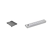 RÖSLE Guss-Grillrost Primezone VIDERO, 24 x 29 cm, Schwarz & Räucherbox VIDERO...