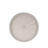 LUUK LIFESTYLE Quarz Wanduhr ohne Ticken in modernem minimalistischem Design,...
