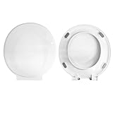WC-Sitz EL1 Galaxie wie Original, aus Duroplast umhüllend, Farbe weiß, Made in Italy