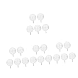 SEWACC 100 Stück Pops Urlaubsblumen Touch Einzelbehälter Halter Saugnapf Lotus Liefert...