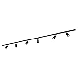 BRILONER - Schienensystem Rail Komplettset, 6x GU10 Spots schwenkbar,...