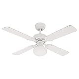 Westinghouse Vegas 7218540 Deckenventilator mit Beleuchtung, A++ to E, Metall,...