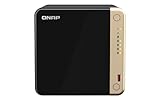 QNAP TS-464-4G/40TB Dekstop NAS-Einheit mit Toshiba N300 Laufwerken