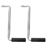 WRITWAA 2 Stück Gewächshausgriffe: Drehbare, klappbare Handkurbel für...