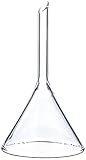 neoLab - Trichter aus hitzebeständigem Kalk-Natron Glas und kurzem Stiel - Glastrichter...