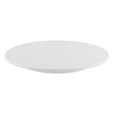 thermohauser Tortenplatte aus Melamin weiß, rund, Durchmesser 32,0x2,5 cm, mit...