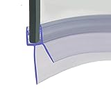 Hnnhome® Vorgebogener Dichtungsstreifen aus Gummi-Kunststoff, für Badewanne und Dusche,...