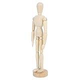 Gliederpuppe aus Holz, Mannequin-Modell, Flexible Gelenke, Elegante, Einfache...