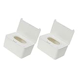 SHOWERORO 2st Box Für Feuchte Tücher Feuchttuchspender Für Badezimmer -feuchttuchhalter...