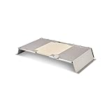 MOESTA-BBQ 19597 PizzaCover Flex - Gasgrill Edelstahl-Pizzaaufsatz mit...