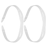 VICASKY 2 Stück Verstellbares Silikon Taucherbrillenband Transparent S Komfortabel und...