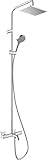hansgrohe Wannen-Duschsystem Vernis Shape, Brausekopfgröße 230 x 170 mm,...