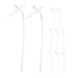 FRCOLOR 10 Stück Teiliges Sprühschaumdüsen Ersatzröhrchen für DIY Montageschaum...