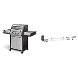 Enders® Gasgrill MONROE PRO 3 SIK TURBO, 3-Edelstahlbrenner & Grillspieß Pro, aus...