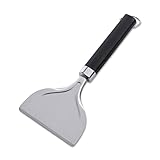 Weber Grillplatten-Schaber, aus Edelstahl, entfernt Fett & Schnutz effektiv,...