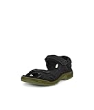 ECCO Herren Yucatan Sport Sandale, Schwarz/Eichel, 14-14.5