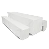 Bierbank Hussen 3tlg, 2 Bierbankauflagen und 1 Tisch, 50% Polyester, Baumwolle...