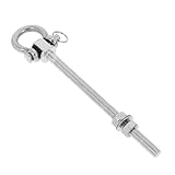 DIYEAH Edelstahl Schwerlast Schaukelhaken mit Kugellager Bogenform für Hängesessel...