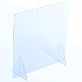 AtHaus® Spuckschutz Schutzscheibe aus Acrylglas Premium Quality, 100 x 80 (BxH)...