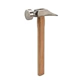 1 Stück SERIES SCHMUCKSeil, Reparaturseil, Hammer, Griff aus Holz, Arbeit aus Leder,...