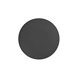 Villeroy & Boch - Manufacture Rock Brotteller 16 cm Schwarz, Spülmaschinenfest,...