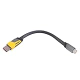 Rudiaoa 2-in-1 USB Typ C + USB auf Typ C Ladekabel Datenkabel Line 65W Power Delivery &...