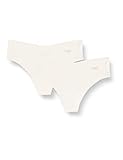 Sloggi Damen Zero Microfibre 2.0 HHipstring 2P String, Angora, S