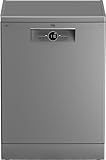 Beko BDFN26430S Geschirrspüler 60 cm, freistehend, unterbaufähig, für 14 Maßgedecke, 6...