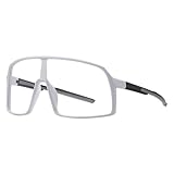 Photochrome Schutzbrille – leichte Brille, Fahrradbrille mit klaren Übergangs-Gläsern...
