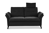 CAVADORE 2er Sofa Grönland / Skandinavische 2-Sitzer-Couch mit Federkern,...