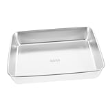 SOLUSTRE Rechteckige Brotbackform mit Deckel Multifunktionale Backform für Kuchen Toast...