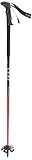 LEKI Herren Tourenskistock Vertical Extreme Alu, Black-Silver, 125, 635-2744